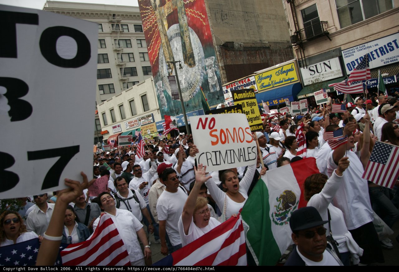 Protestors March through the City