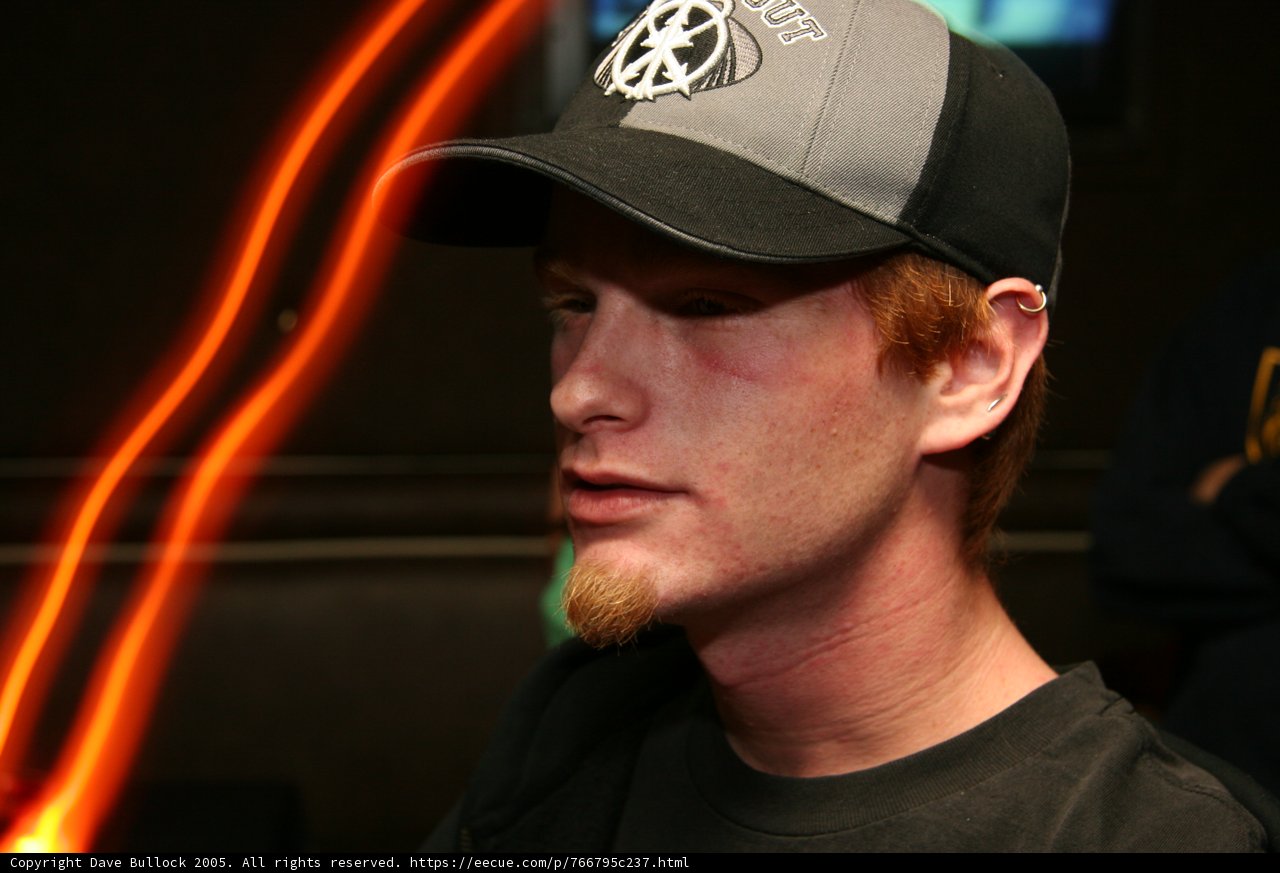 Black Shirt and Baseball Cap