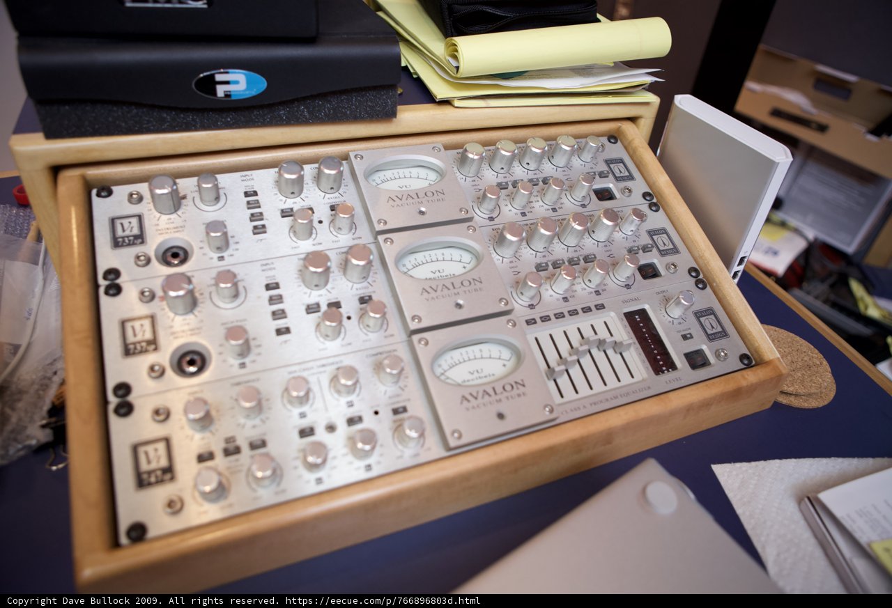 Electronic Equipment Encased in Wood