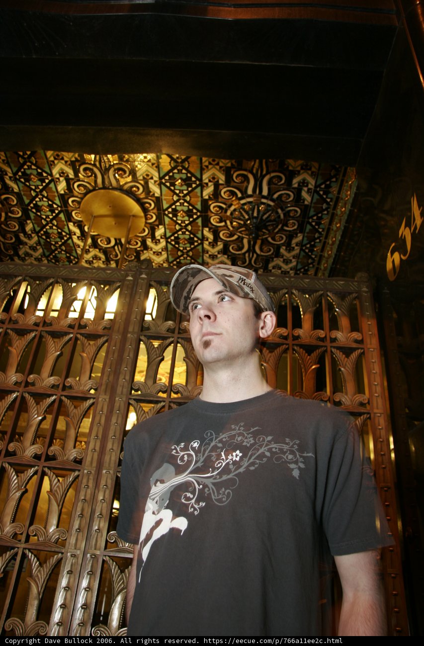 Man in Black T-Shirt