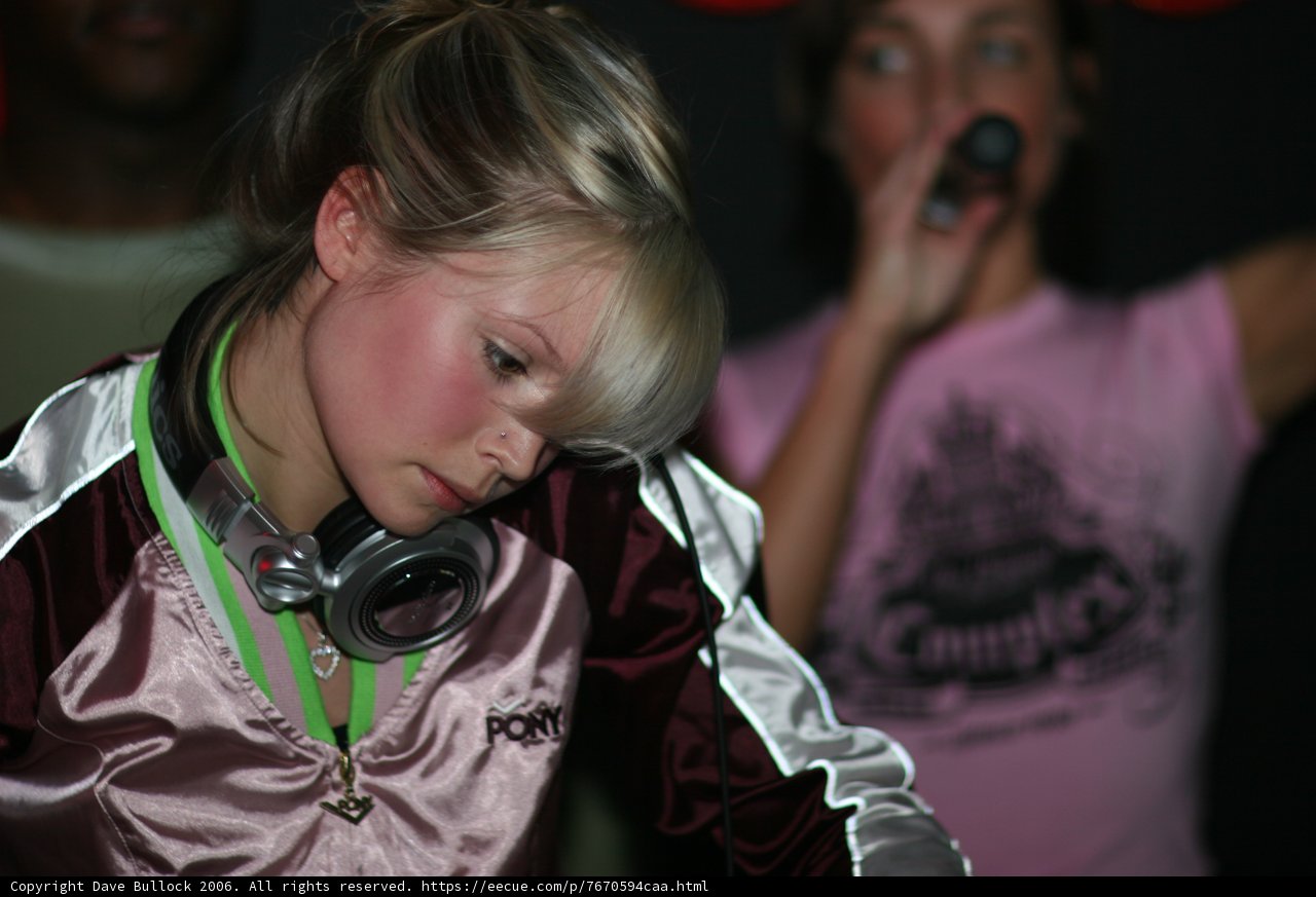 Pink Jacket and Headphones