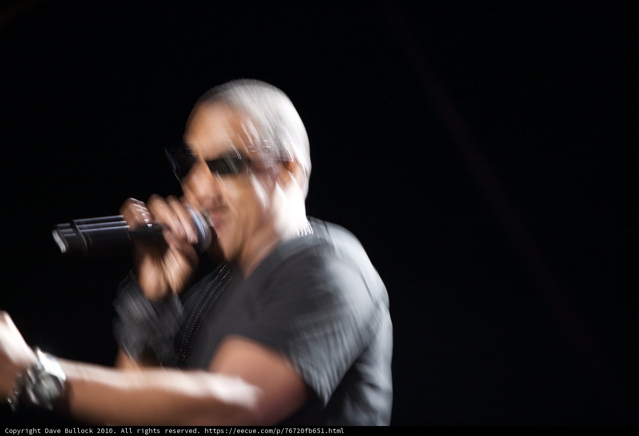 Sunglasses and Sound: A Stage Performance