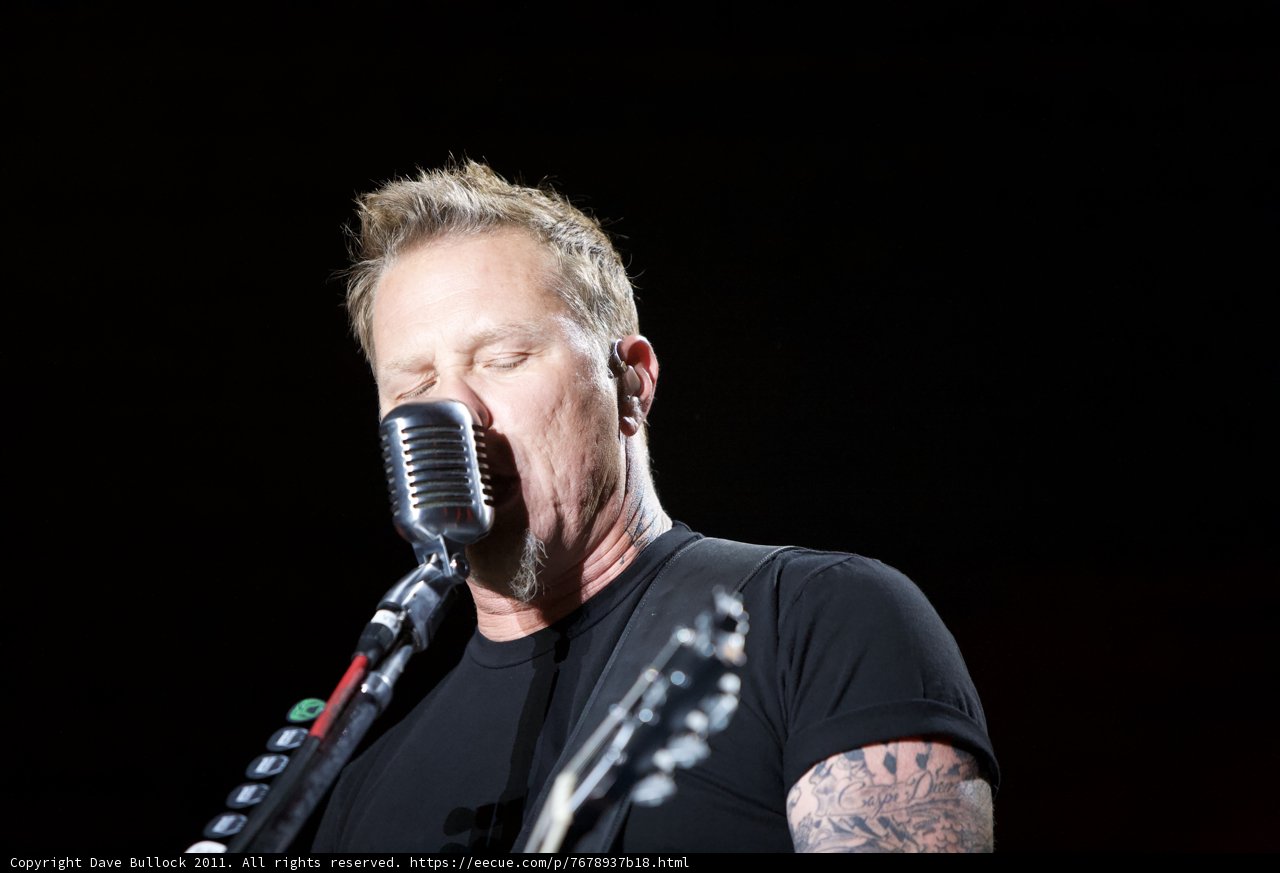 James Hetfield Electrifies the Crowd with MetallicHead Performance