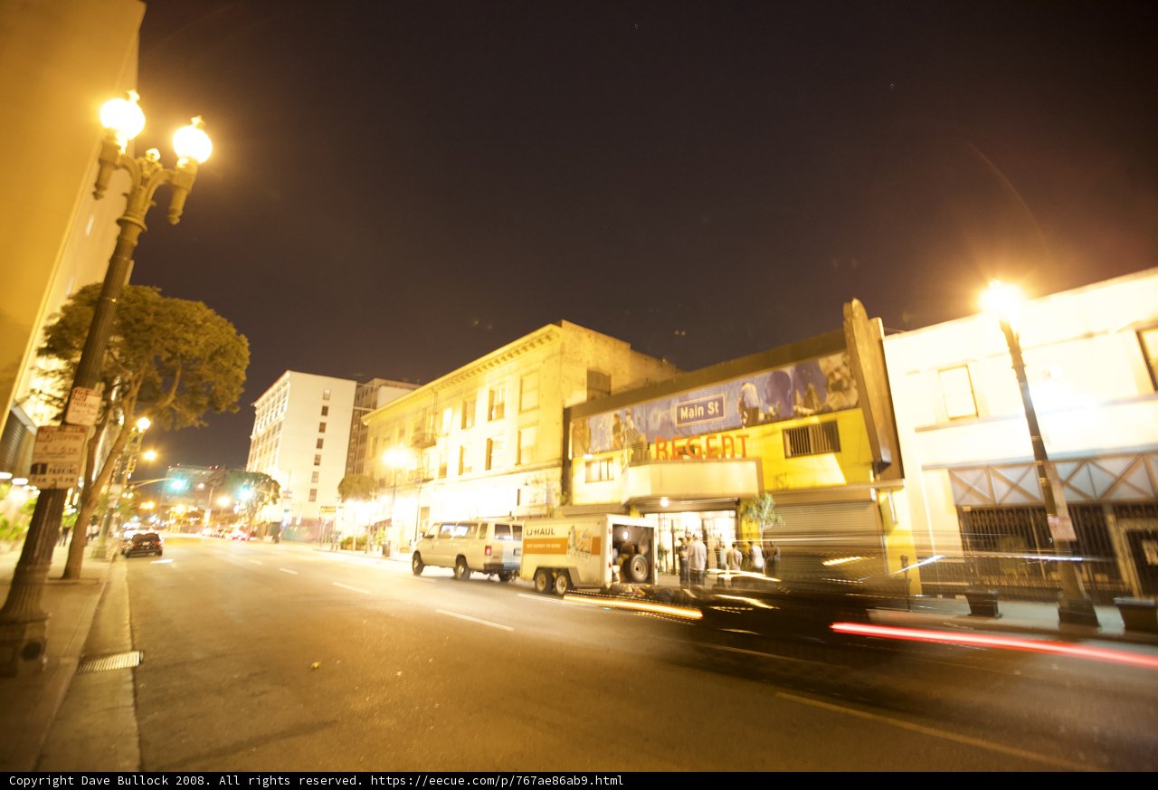 Nighttime Intersection in the Metropolis