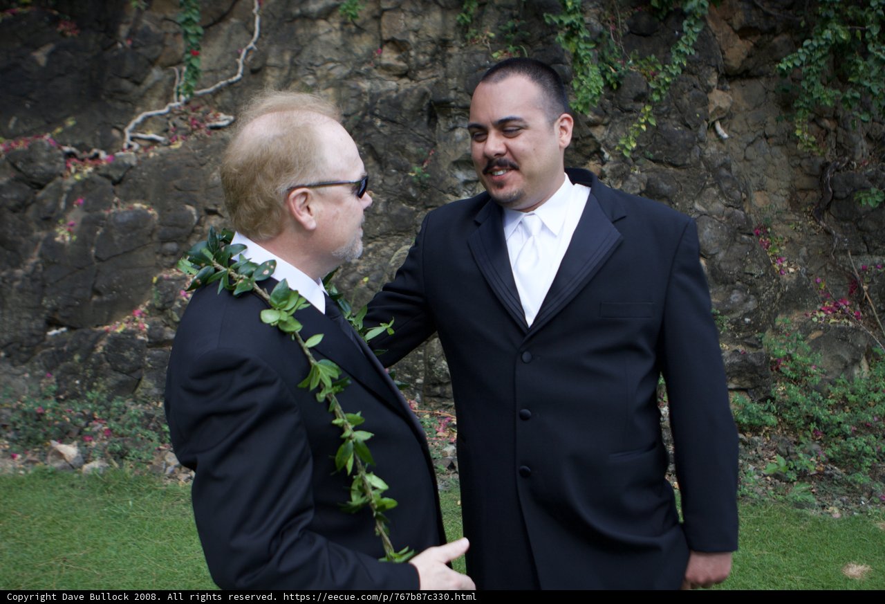 Formal Attire for a Hawaiian Wedding