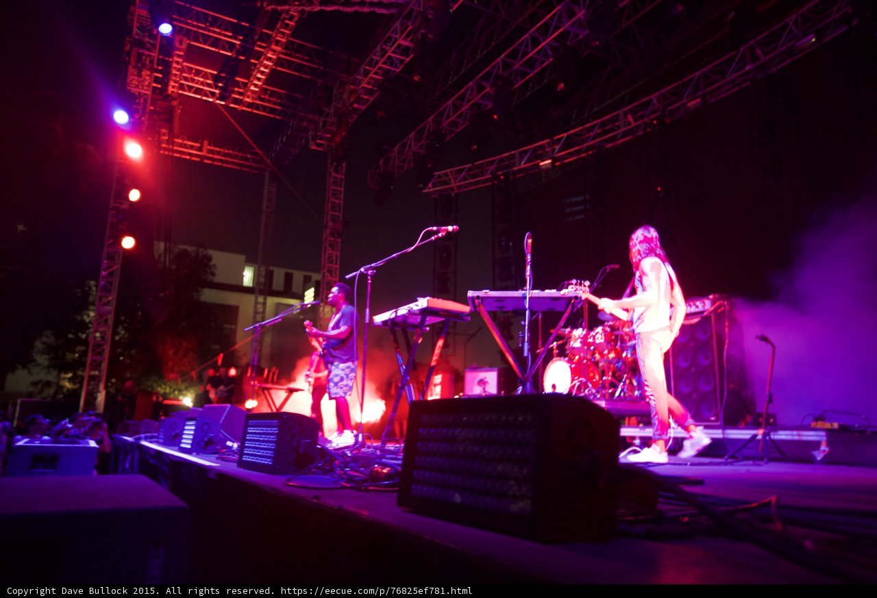 Tame Impala in Pink and Purple