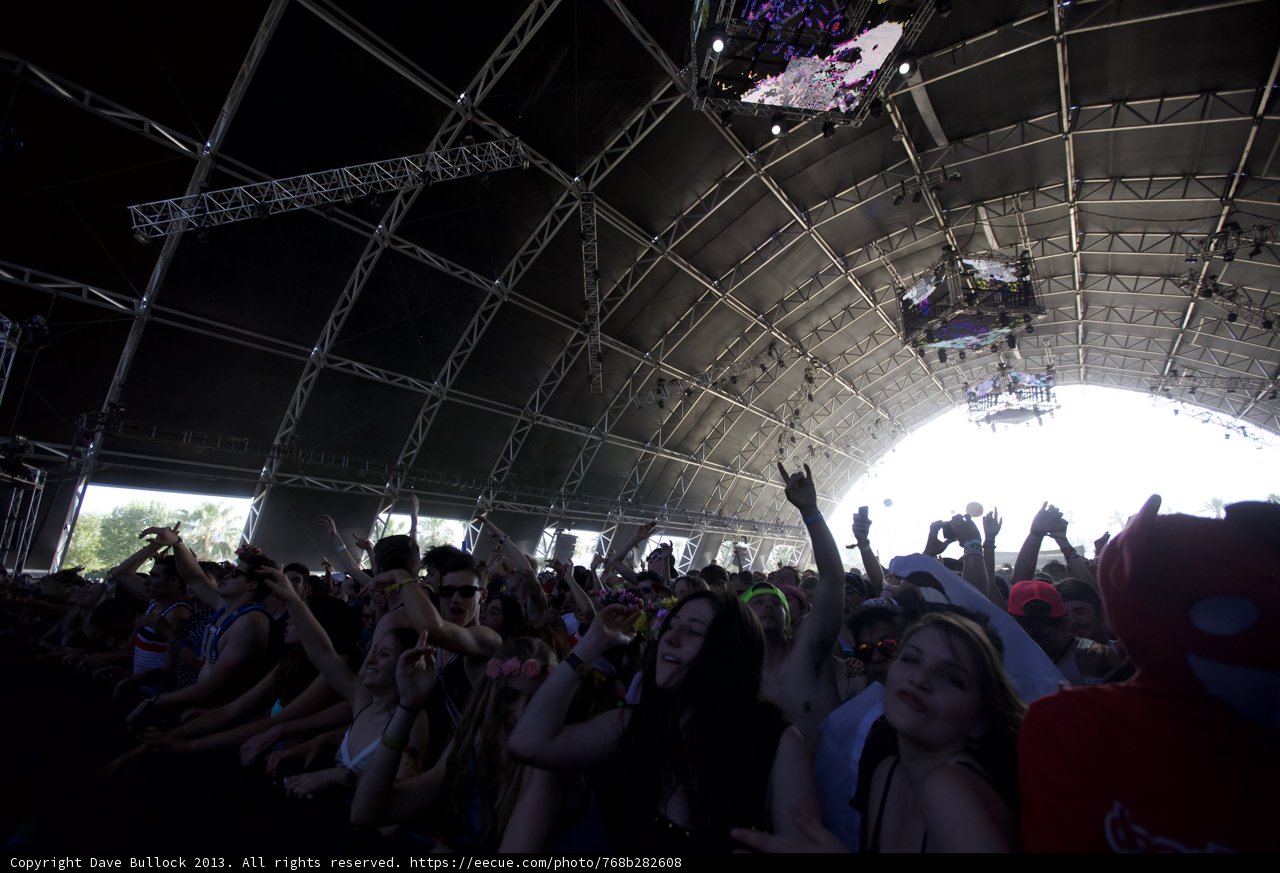 Electric Energy Captured in a Crowd