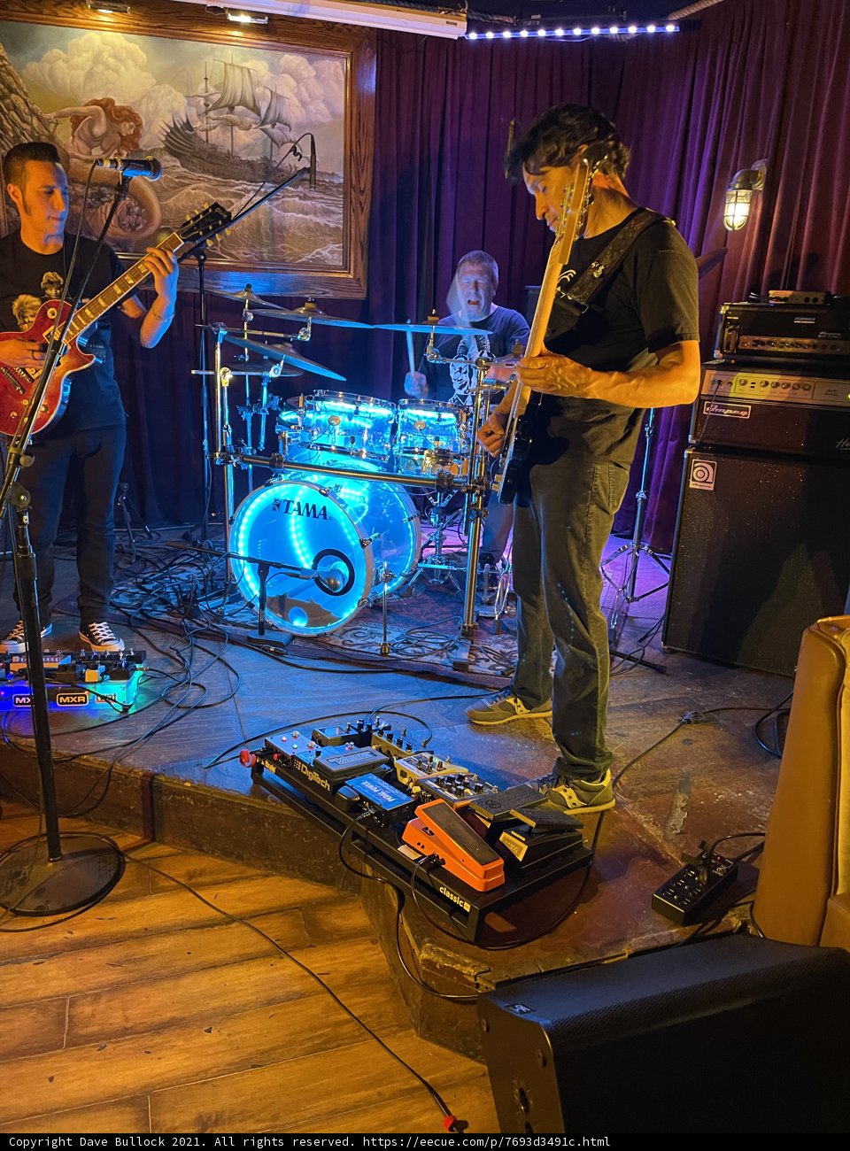 Rocking Out in Blue