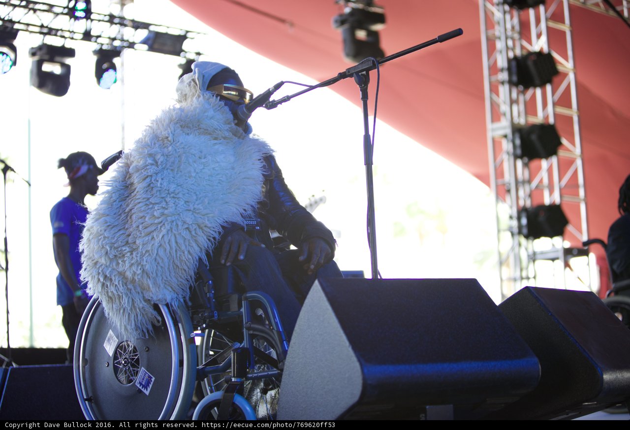 The Entertainer in the White Fur Coat