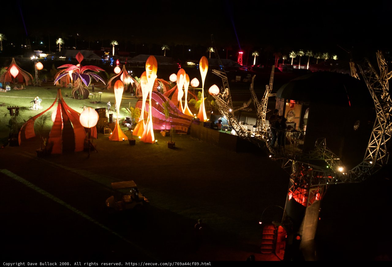 Nighttime Festivities Under a Big Top