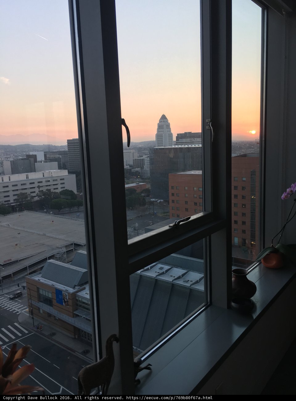 City Sunset View
