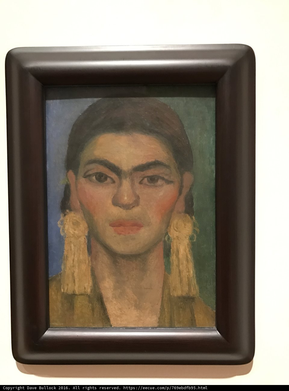 Self-Portrait of Frida Kahlo