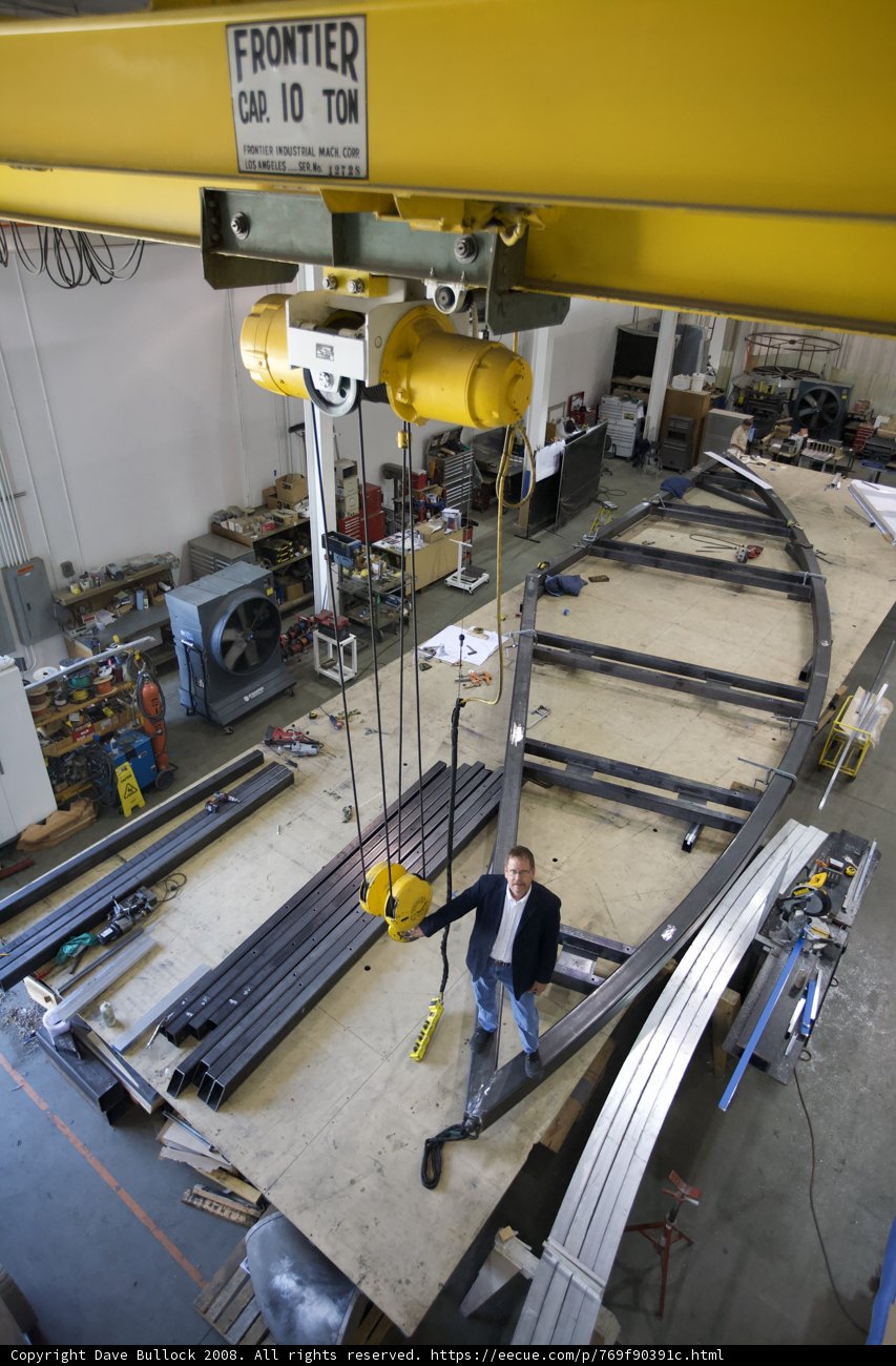 Crane Operator in the Factory
