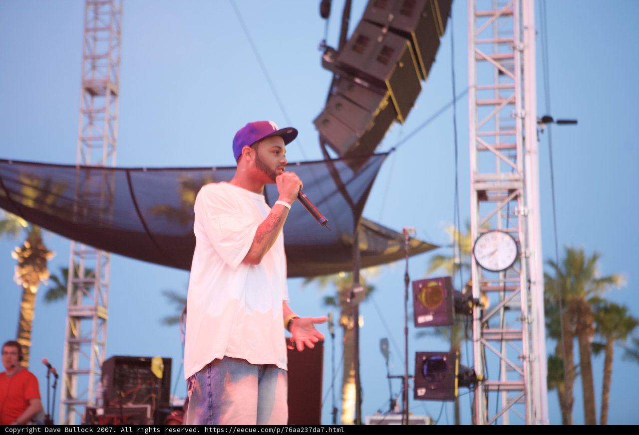 Solo Performance in Palm Tree Park