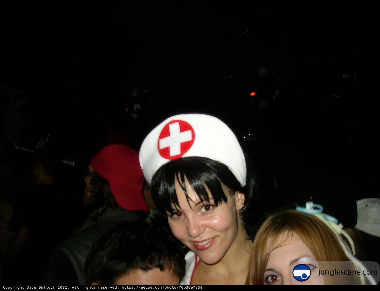 Nurse and Friends at Halloween Party