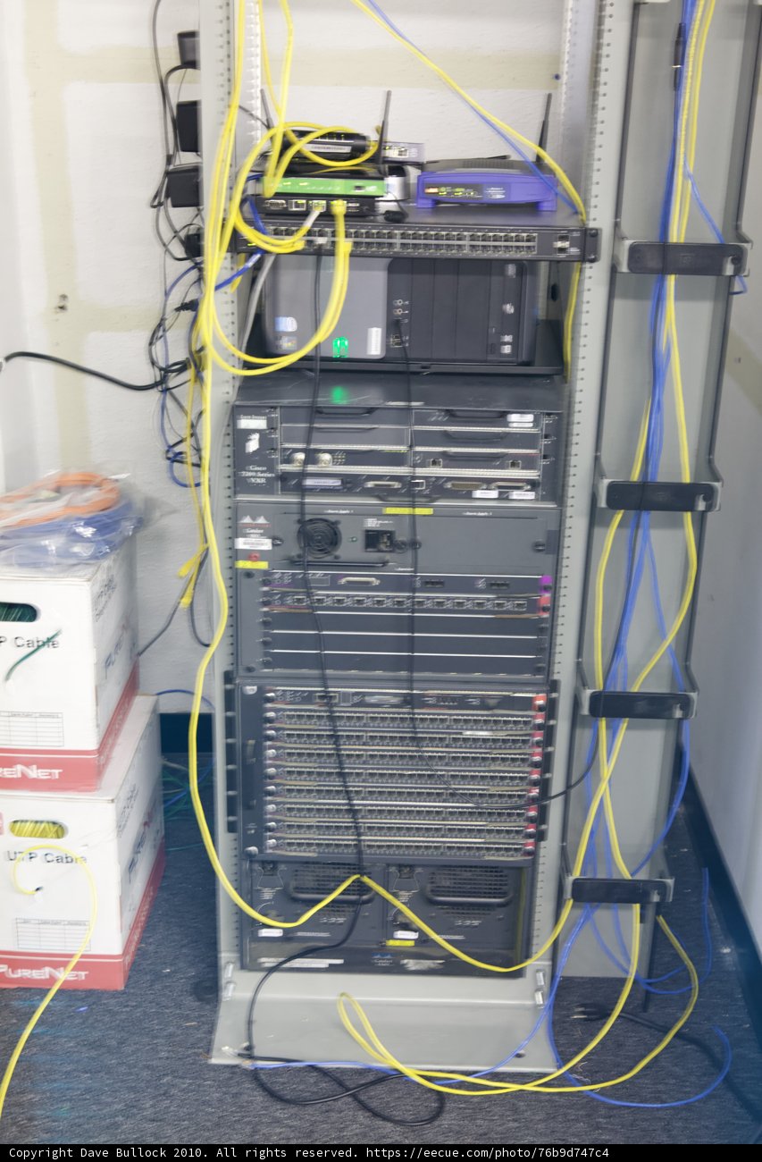 A Room Full of Computer Hardware