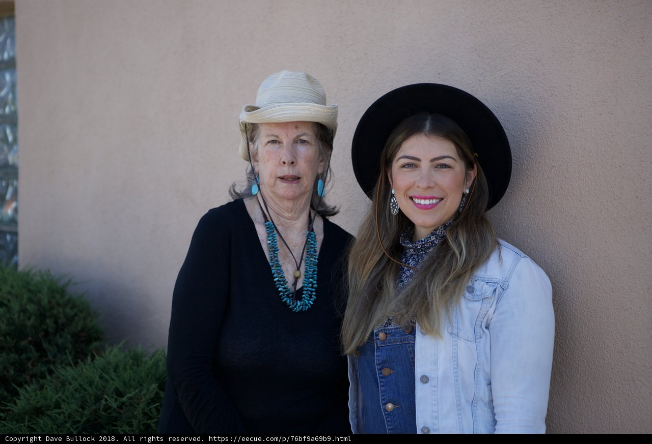 Two Happy Women in Hats