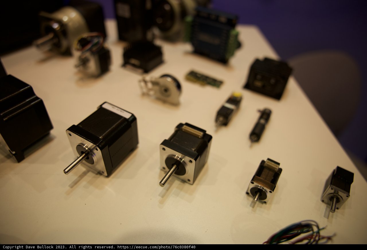 The Stepper Motors Showcase at 2023 Robobusiness Conference & Expo