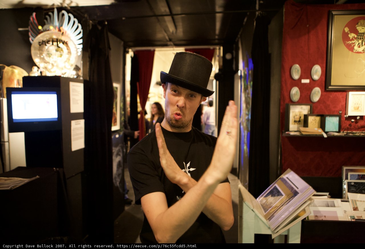 The Elegant Hat Man