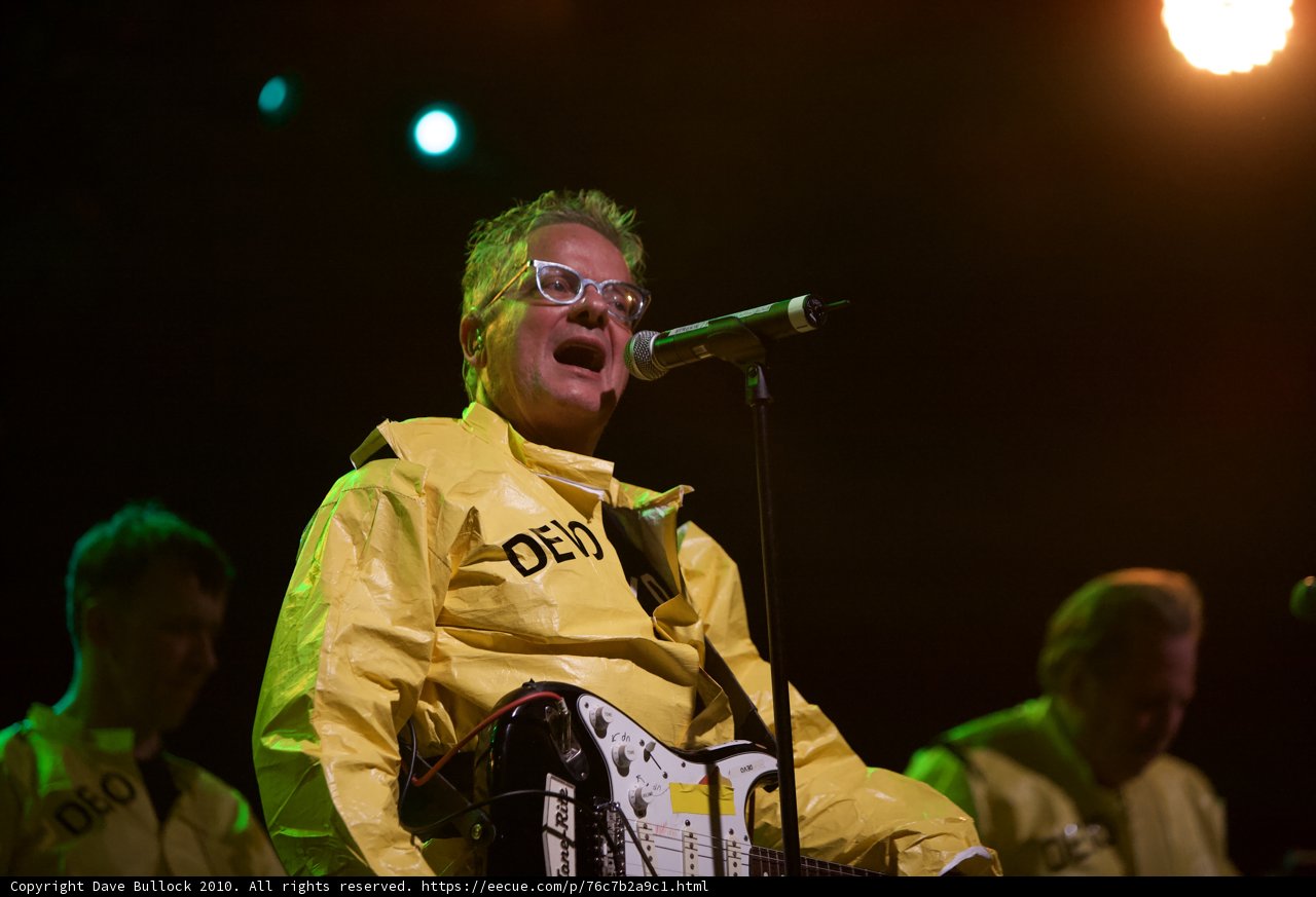 Mark Mothersbaugh Rocks the Mic at Coachella