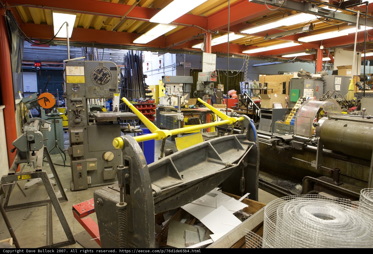 Inside a Manufacturing Workshop