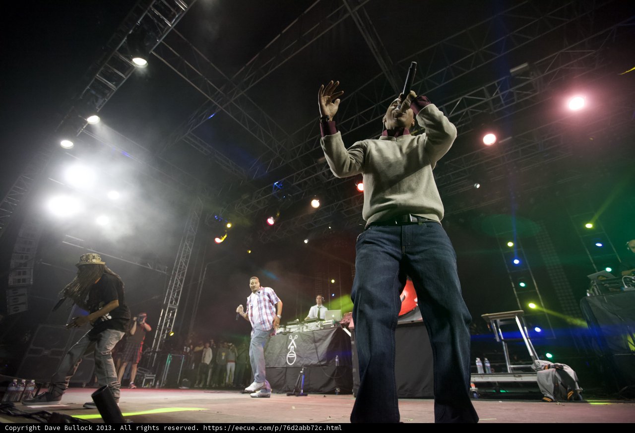 Chali 2na Rocks Coachella Stage