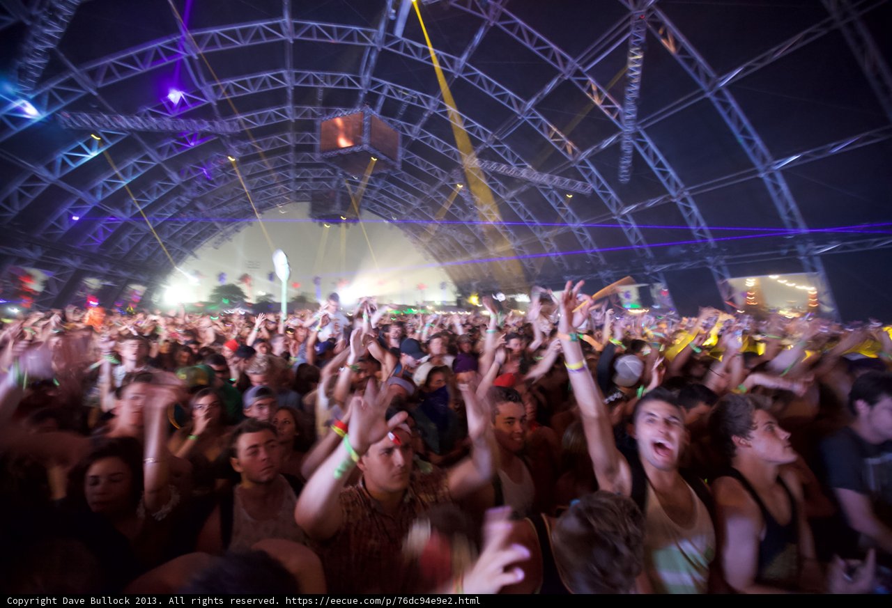 Coachella Crowd Goes Wild