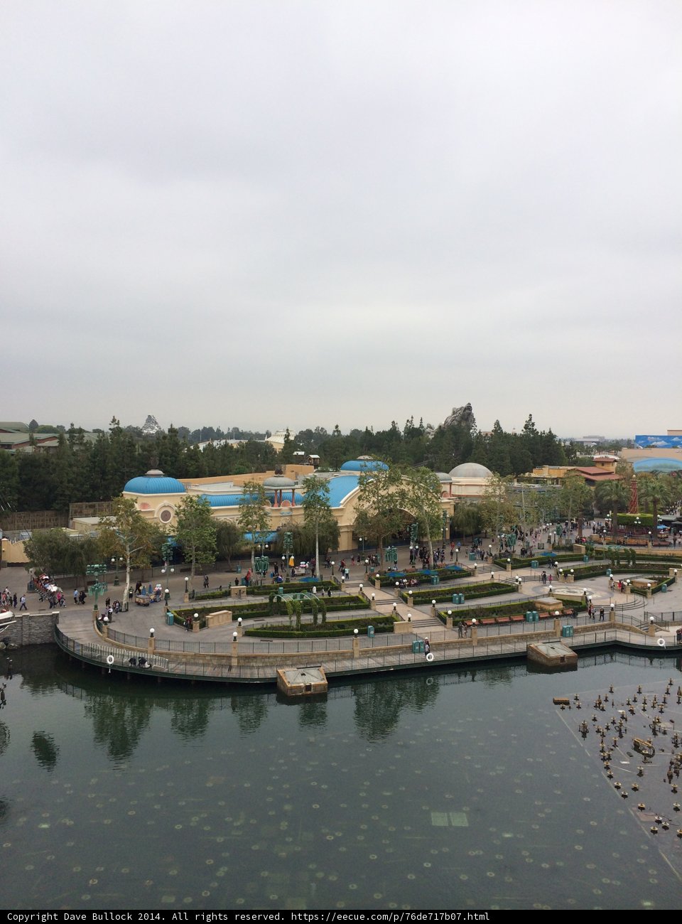 A Serene View of Disney California Adventure Park's Waterfront