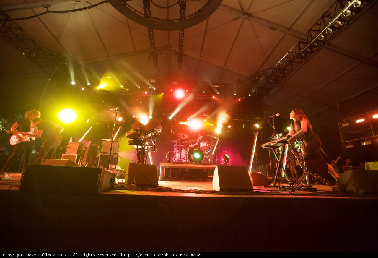 Rocking under the Coachella Lights