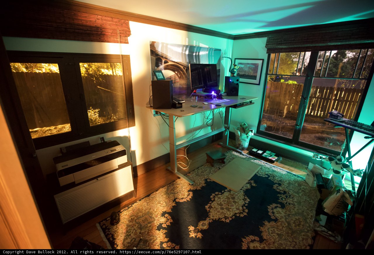 A Cozy Workspace with a Scenic View