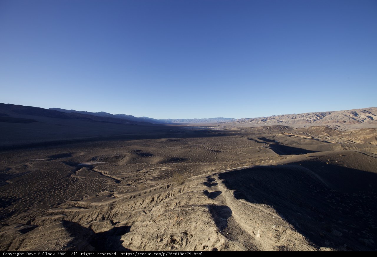 Summit View in Death Valley