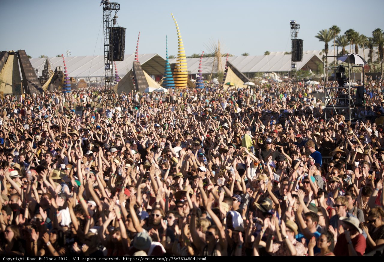 Ben Frost Rocks Coachella