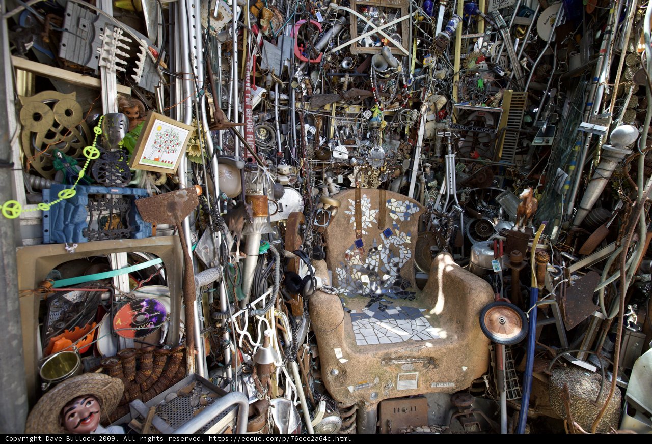 Factory Workshop Filled with Tools and Items