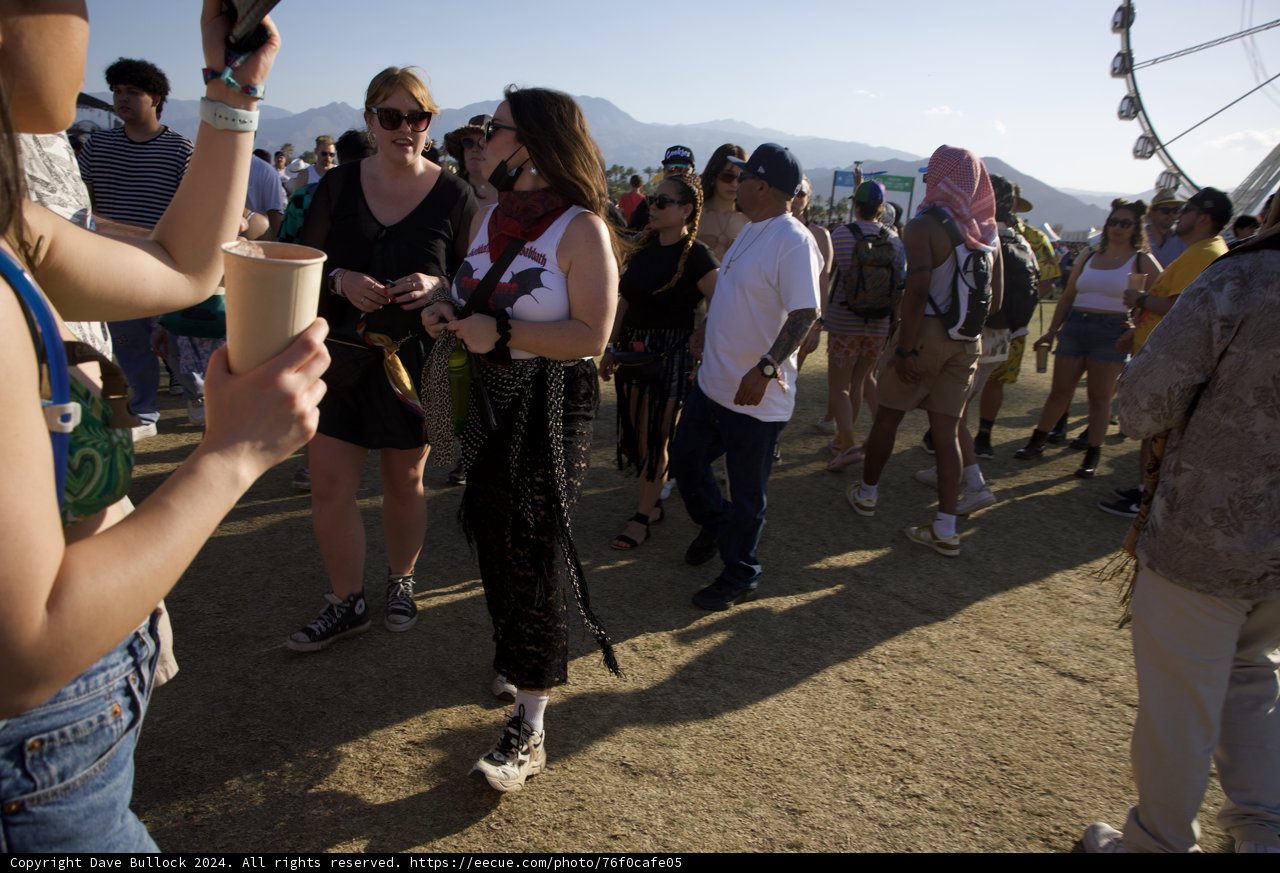 Vibrant Coachella Afternoon - Festival Fashion and Fun