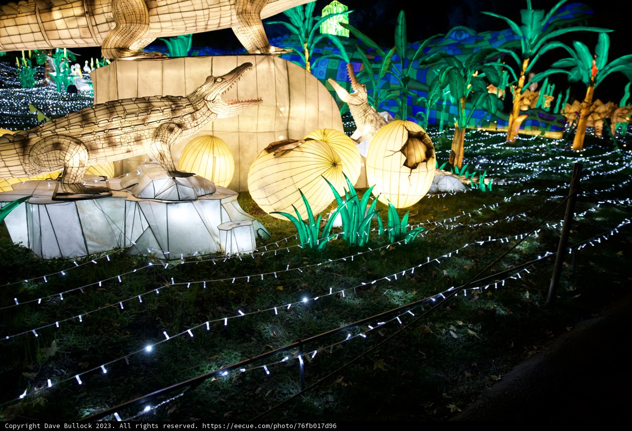 Glowfari Magic: The Alligator Monument