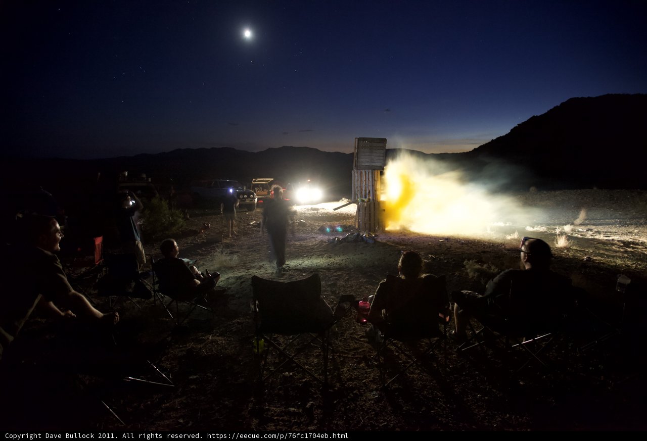 Rocket Launch Spectators