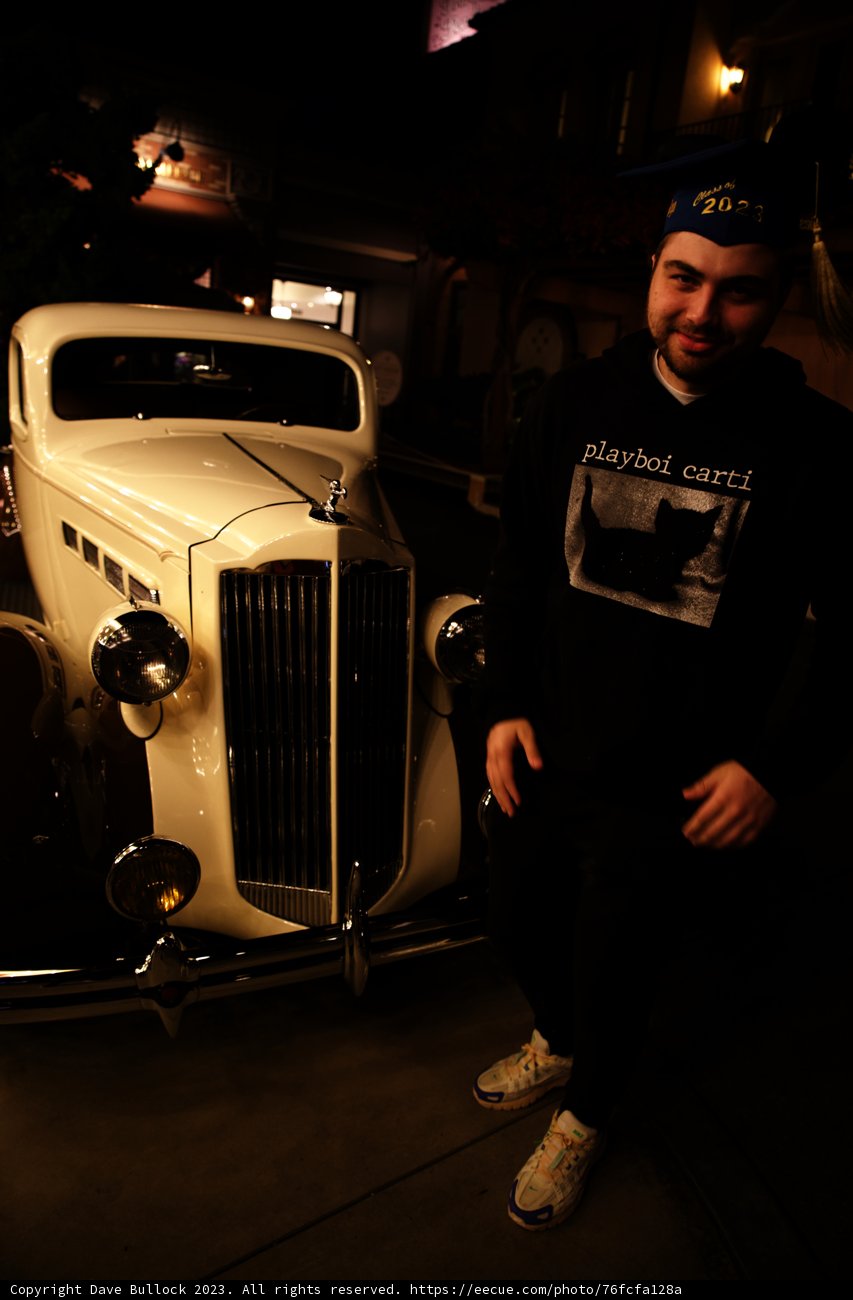 Memorable Moments at Disneyland: Wes and the Classic Car
