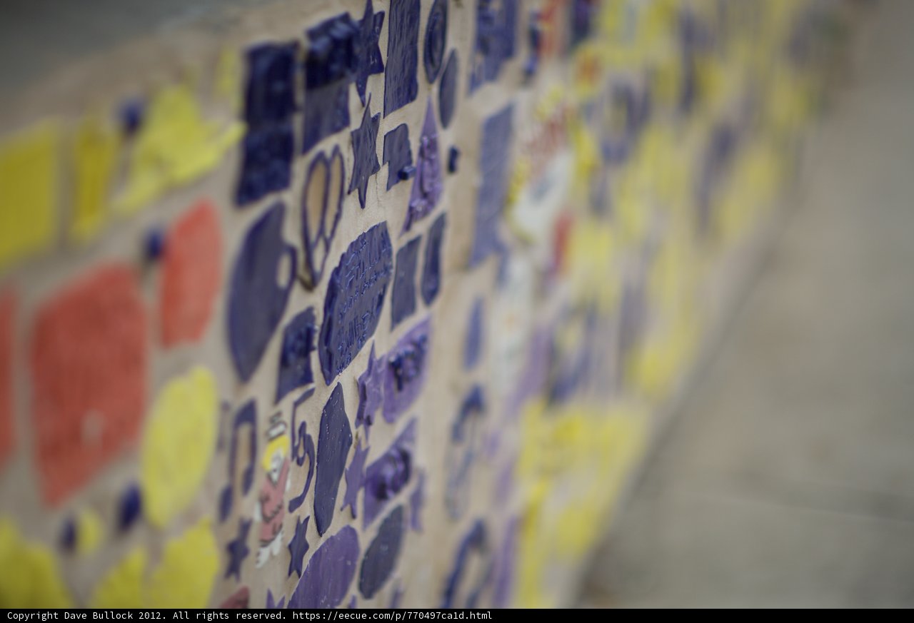 Tiles and Art Fuse to Form a Building Mosaic