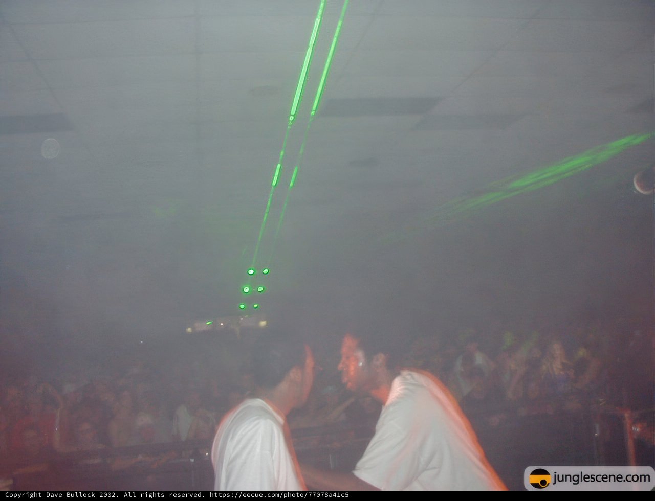 Grooving in the neon nightclub