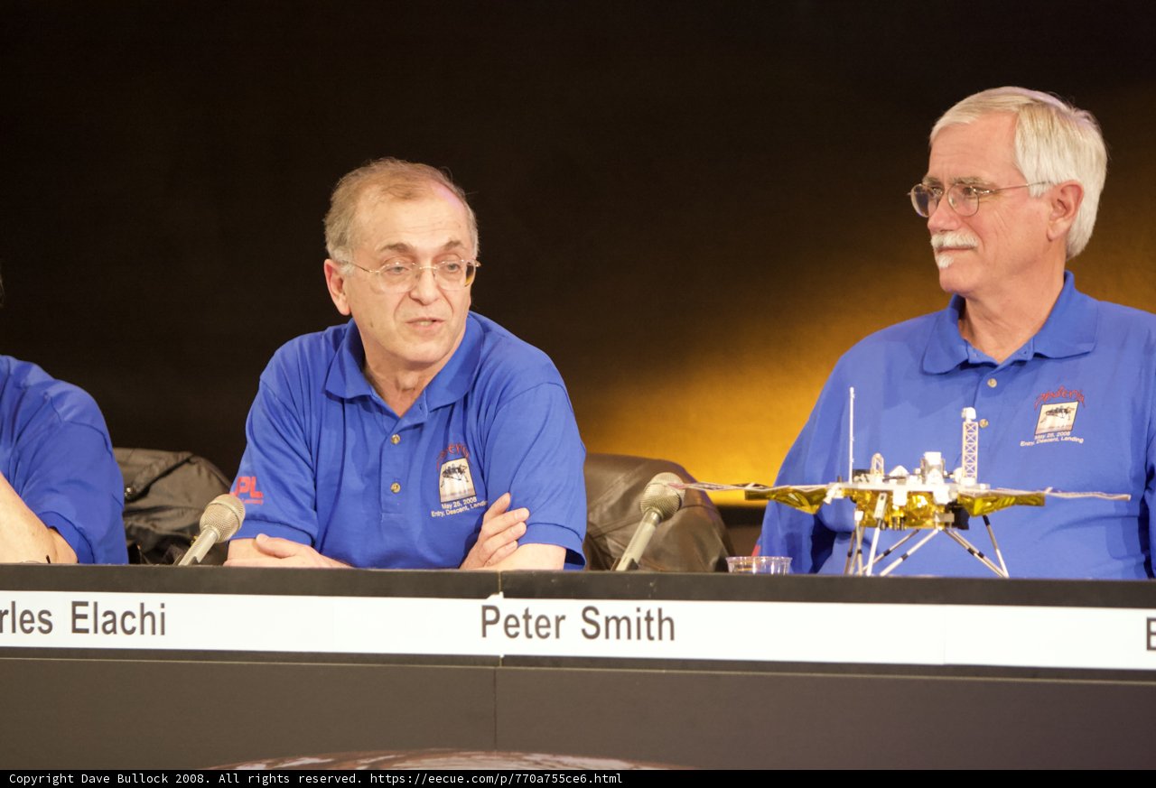 Charles Elachi Discusses Phoenix Landing Mission at Press Conference