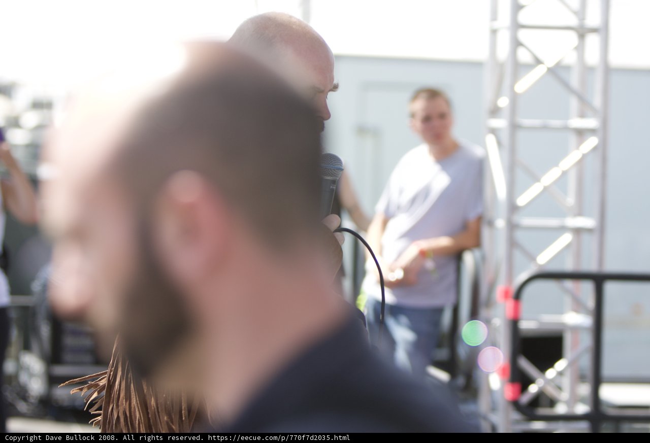 Bearded Performer Rocks Coachella