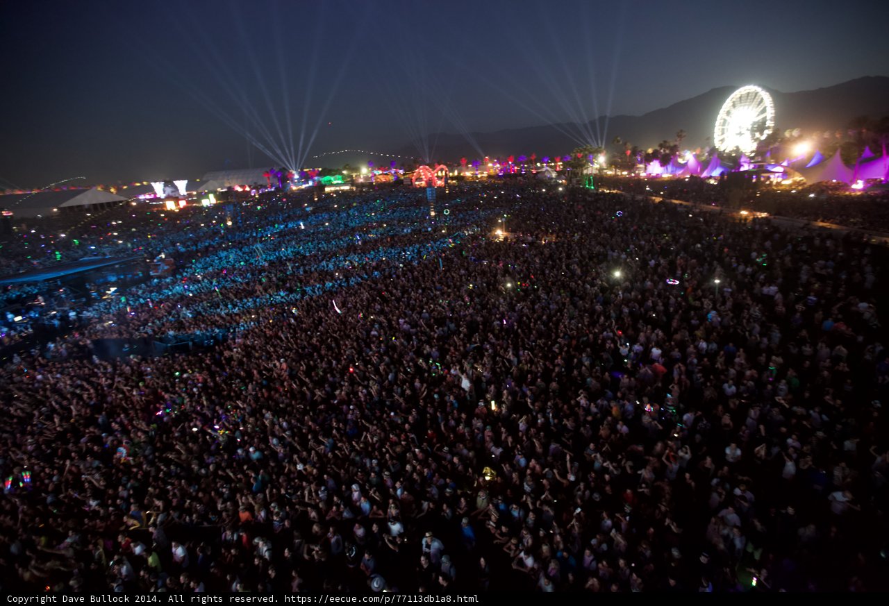 Rocking the Night Away at Coachella