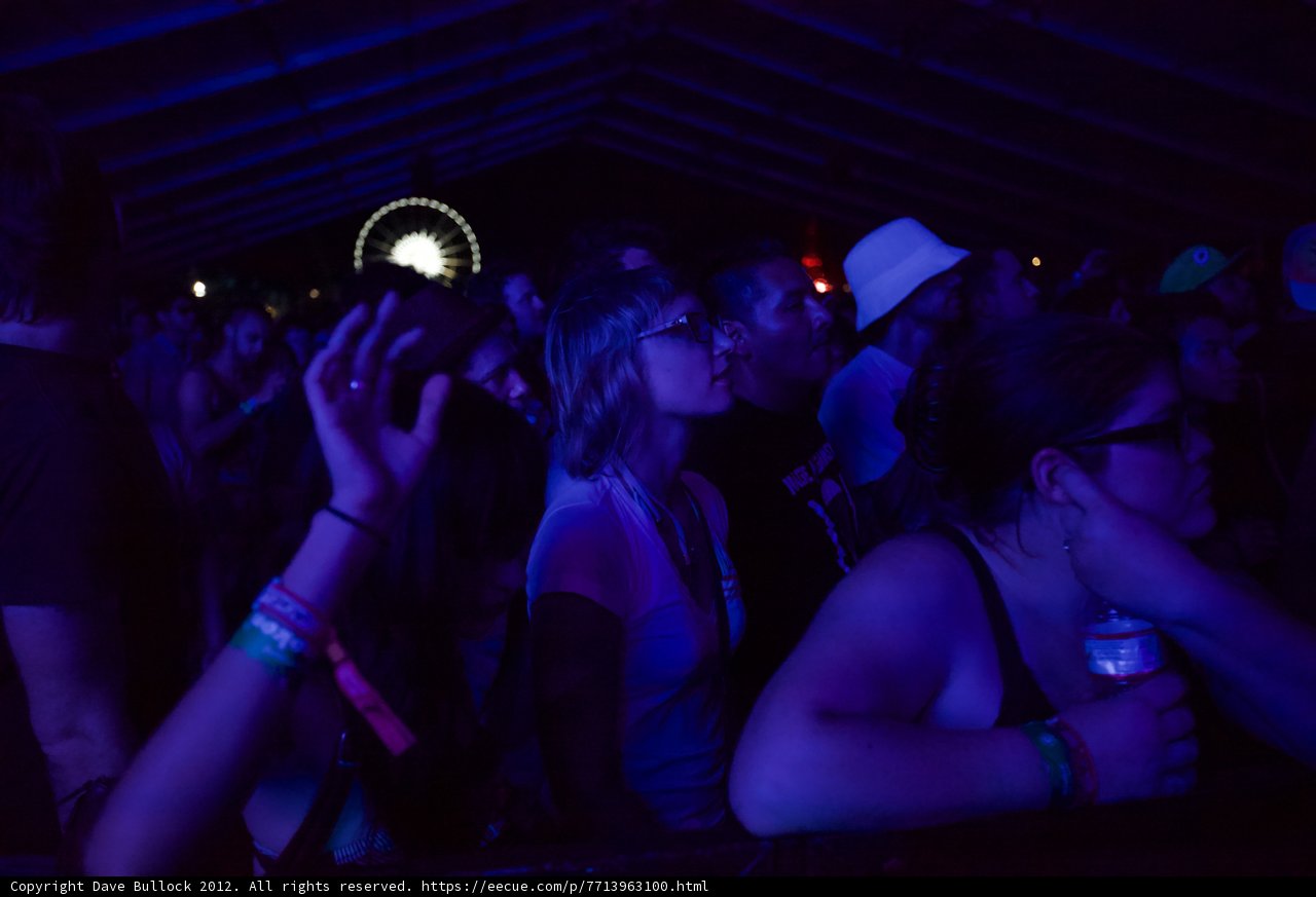 Crowd Goes Wild at Coachella Nightclub