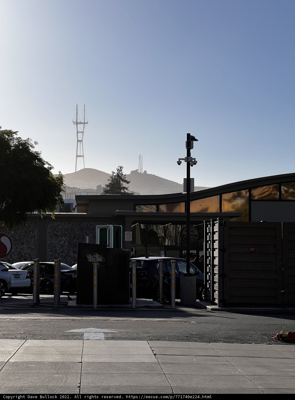 Serene Parking Lot
