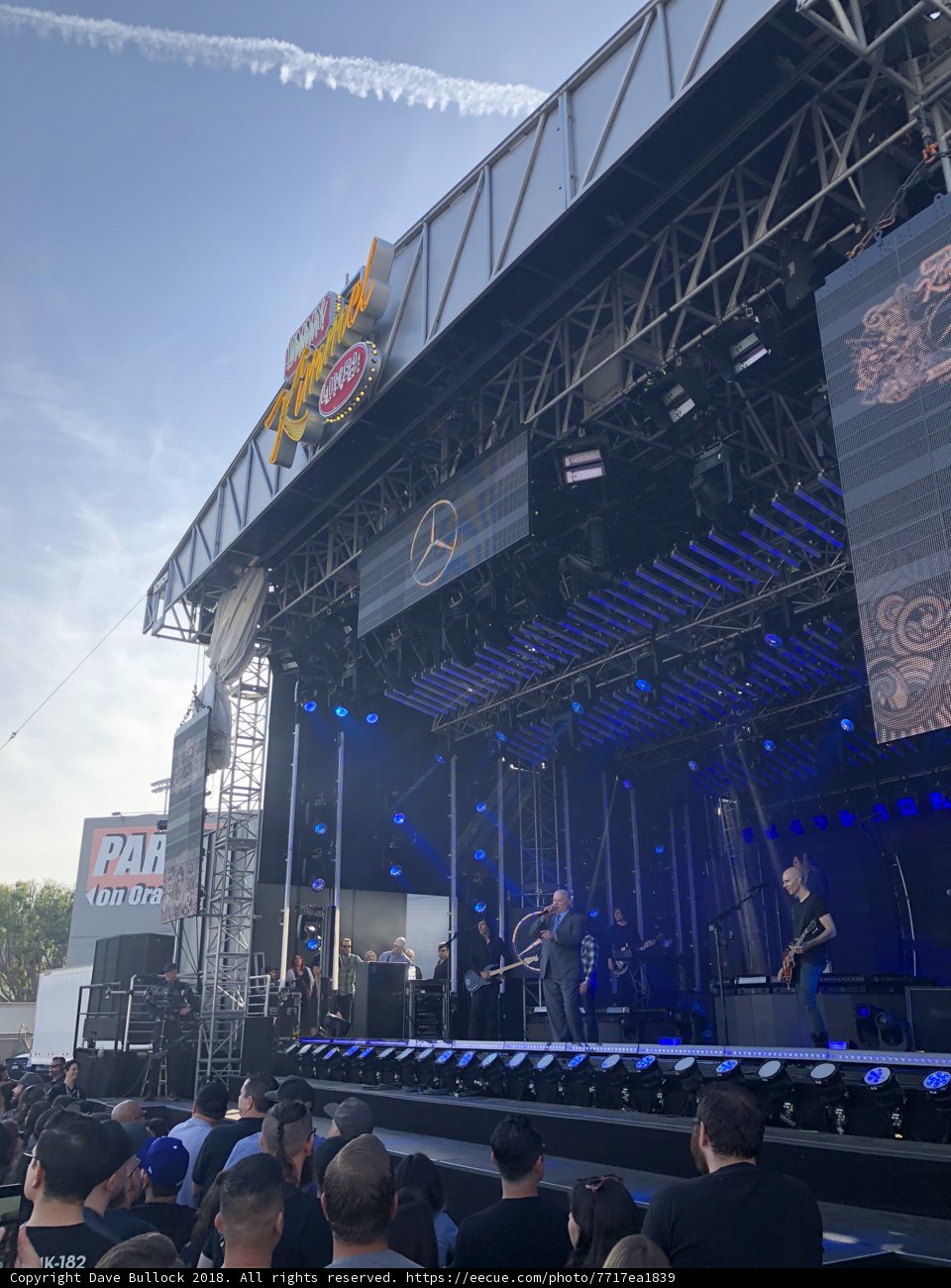 Billy Howerdel Rocks the Crowd under a Cloudy Sky