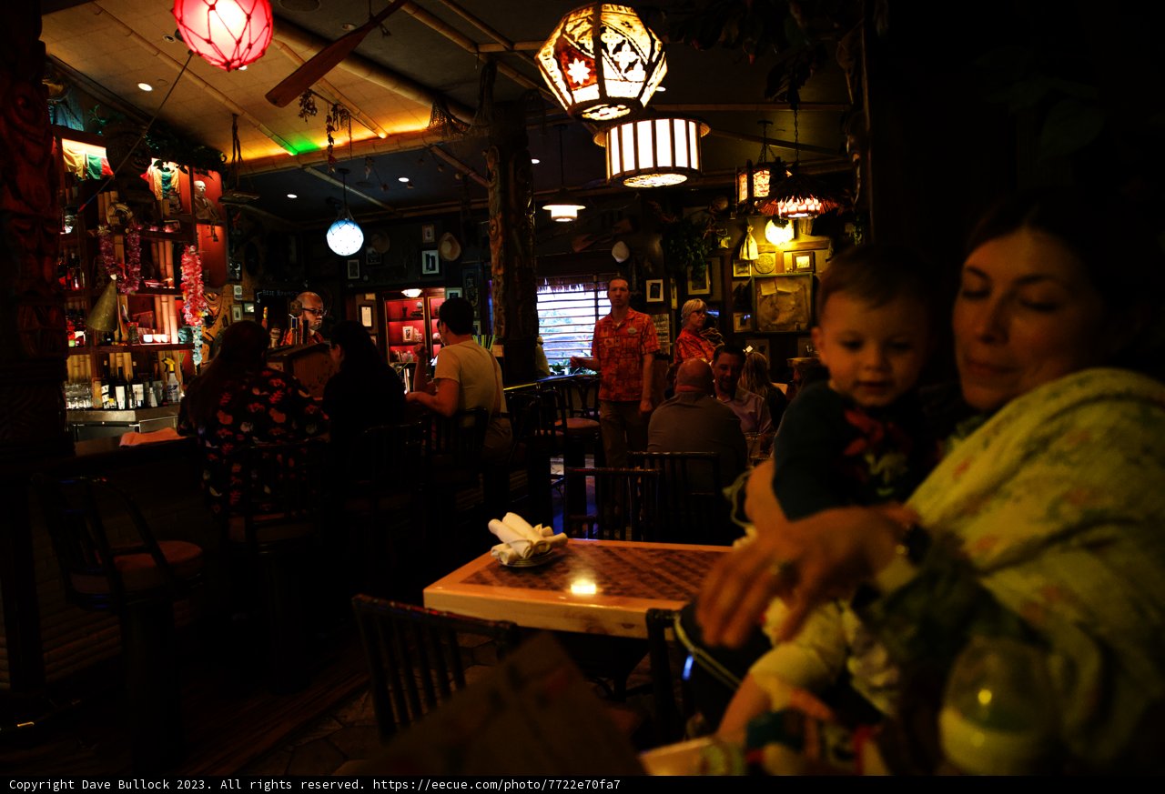 Family Moments at Disneyland Cafe