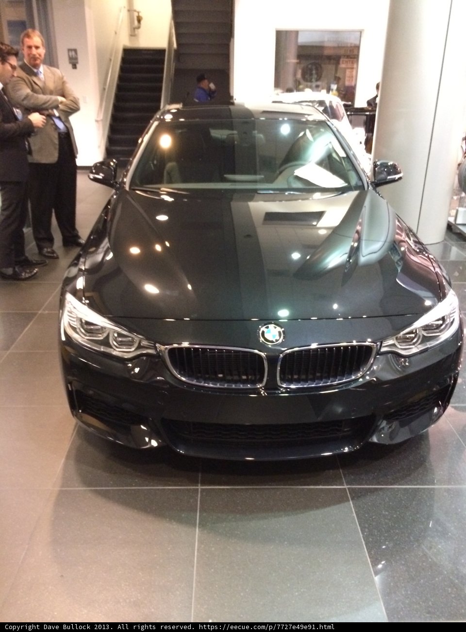 The Sleek Black BMW