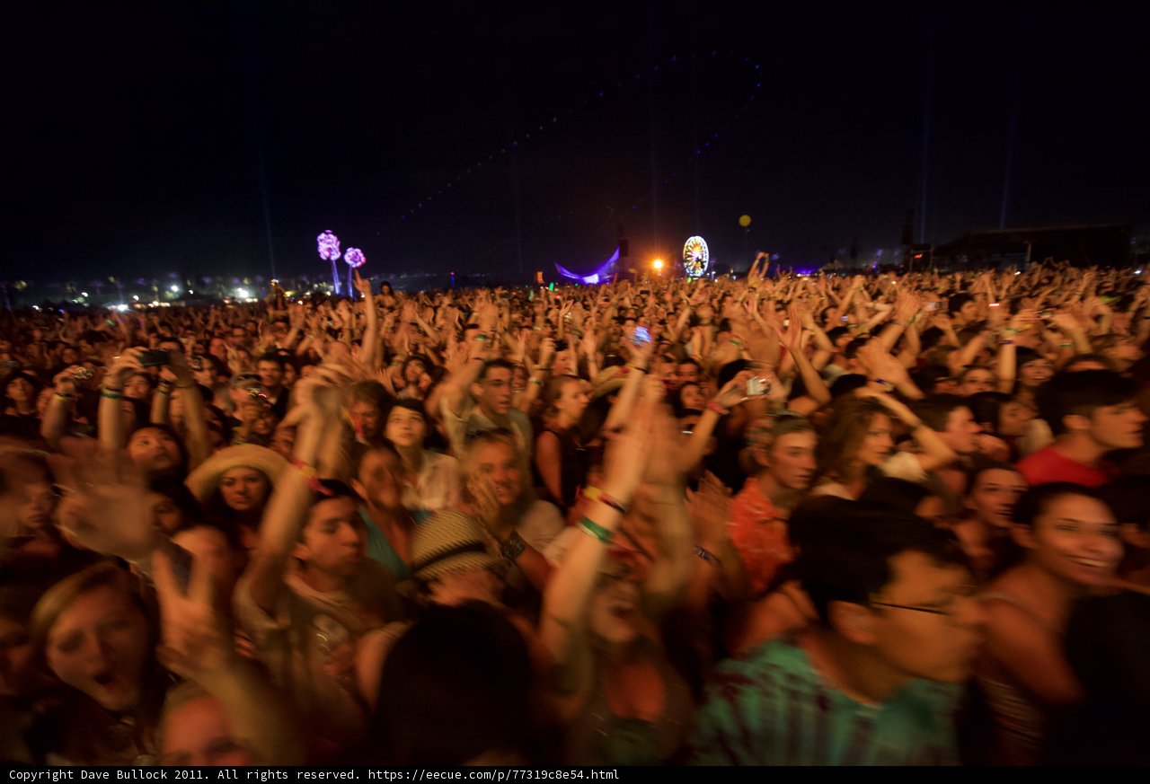 Crowd Goes Wild at Coachella 2011