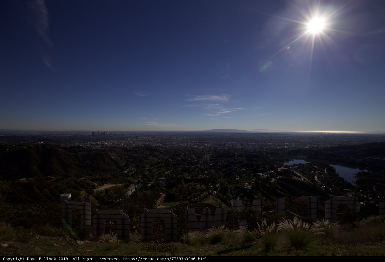 Sunny LA Skyline