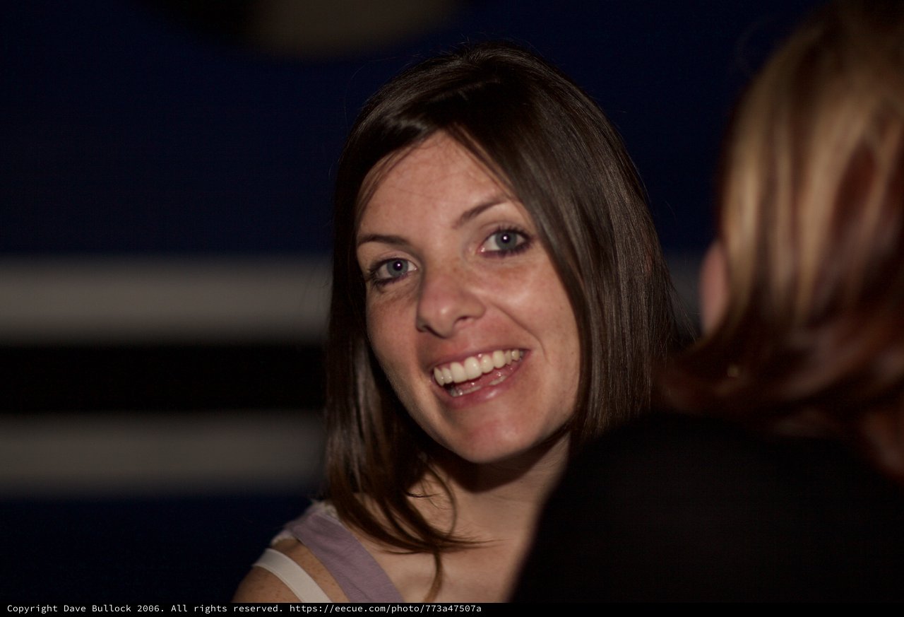 Joyful Woman Sharing a Genuine Smile Indoors